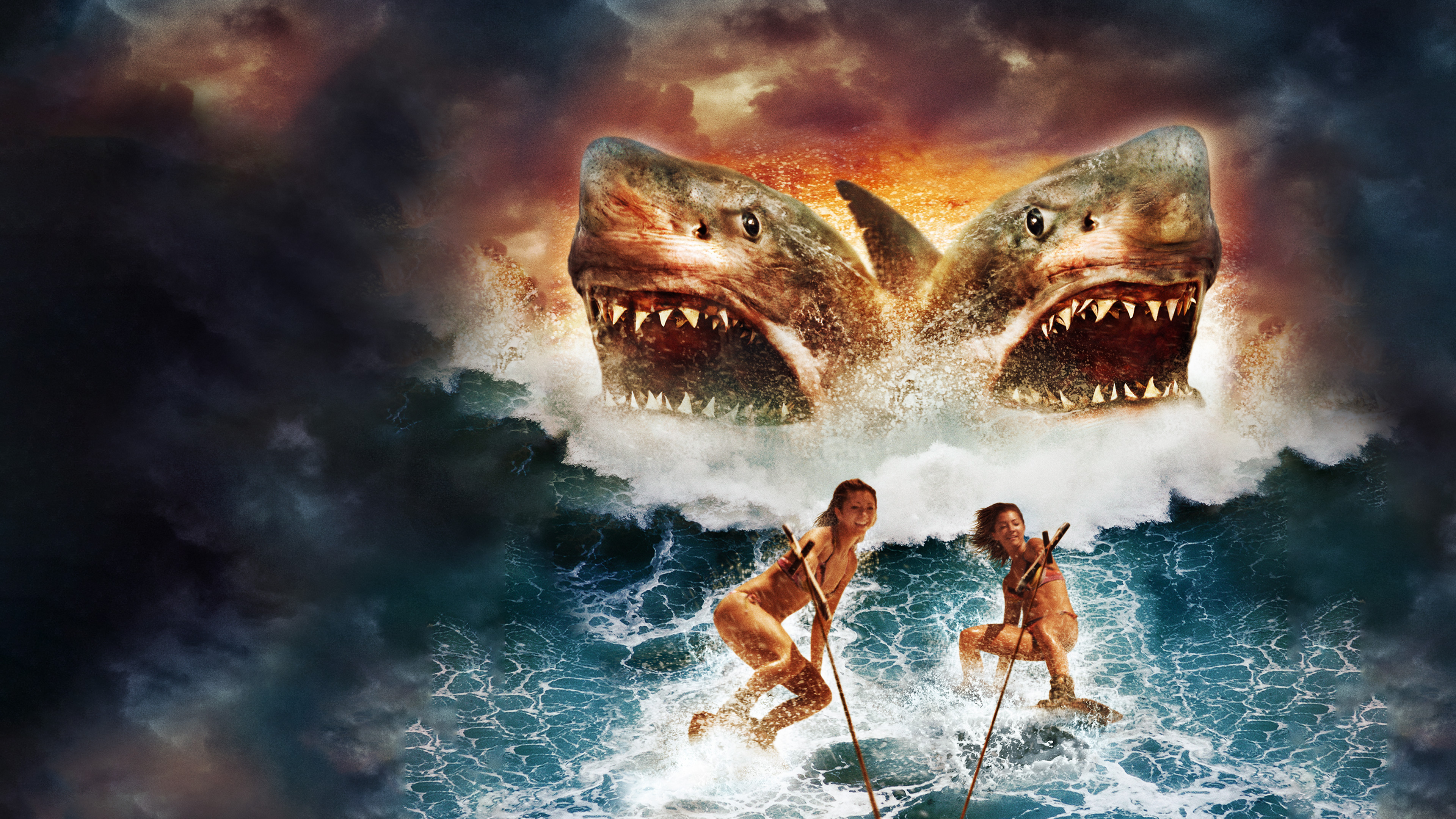 2-Headed Shark Attack